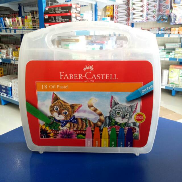 

Crayon 18 warna Faber Castell