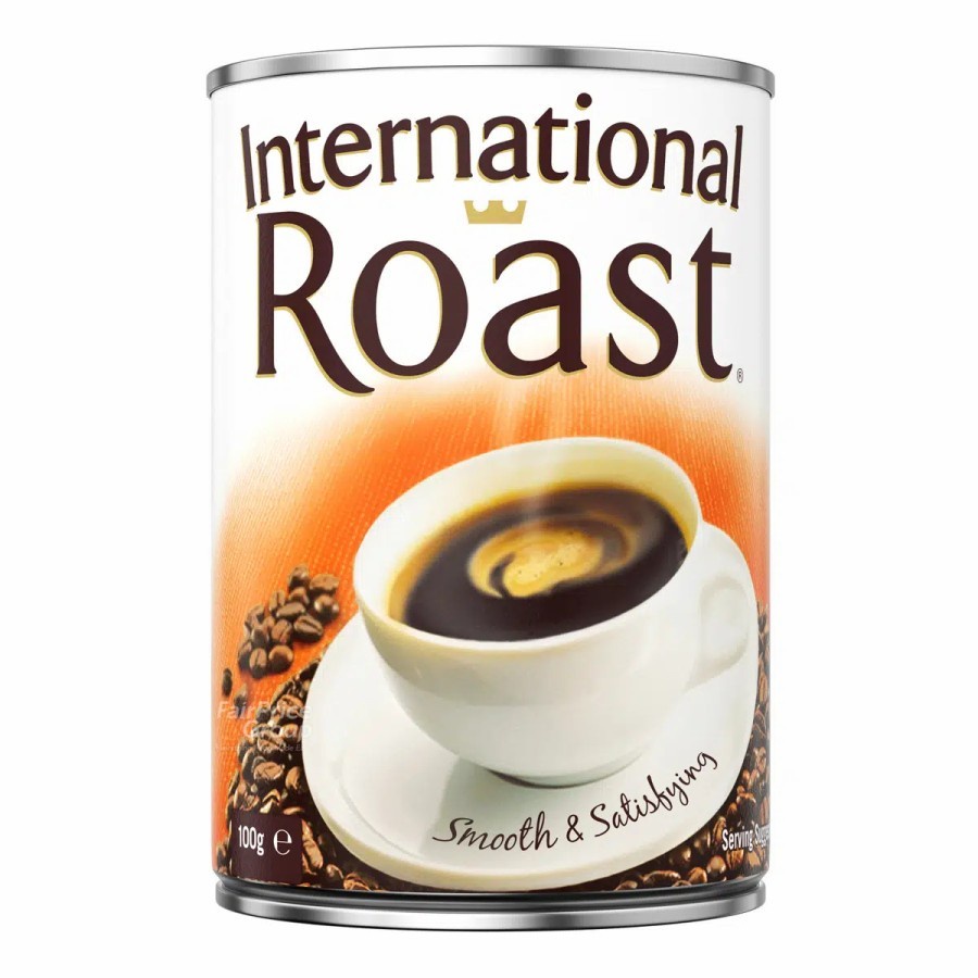 

International Roast Instant Soluble Coffee Powder Smooth & Satisfying 100 Gram