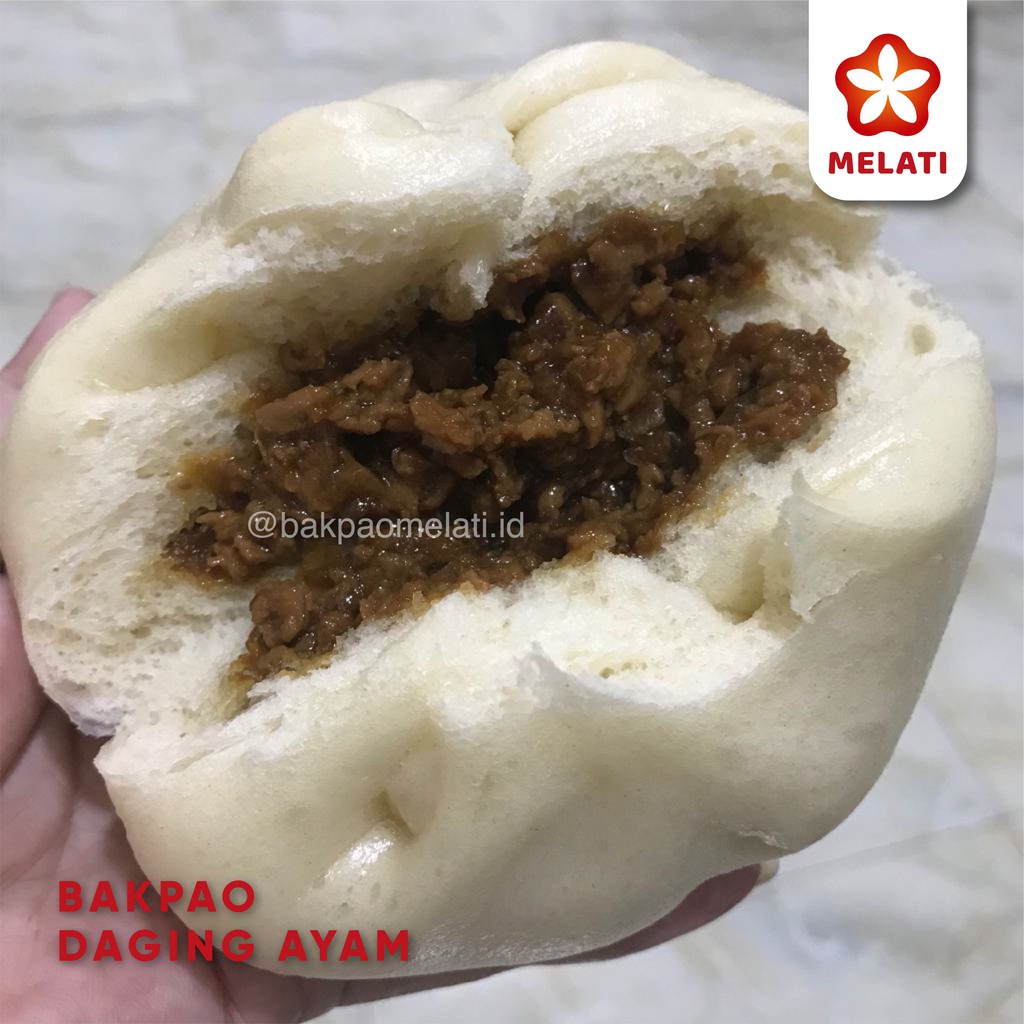 

Bakpao Daging Ayam Premium (4 pcs)