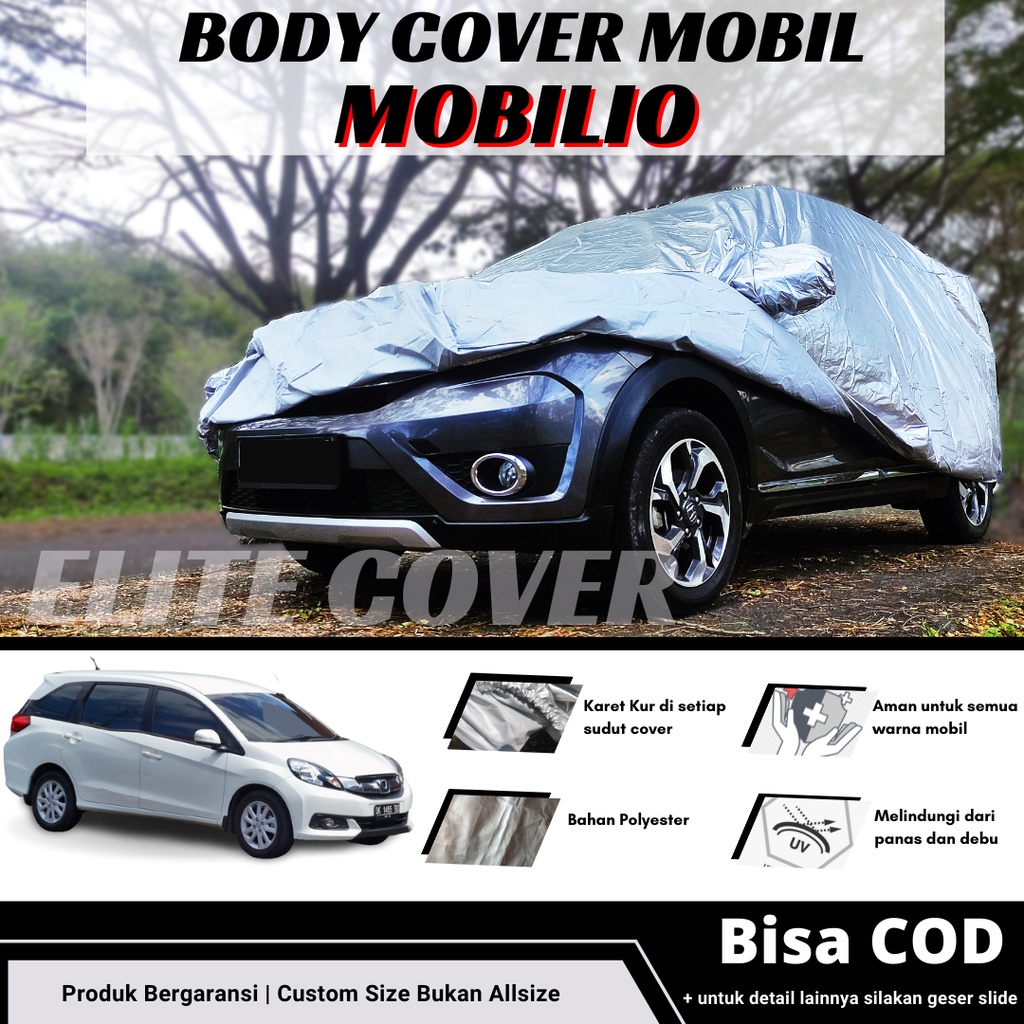 Cover Mobil Mobilio Sarung Mobil / Selimut Mantel Mobil Mobilio RS Waterproof Anti Air Outdoor