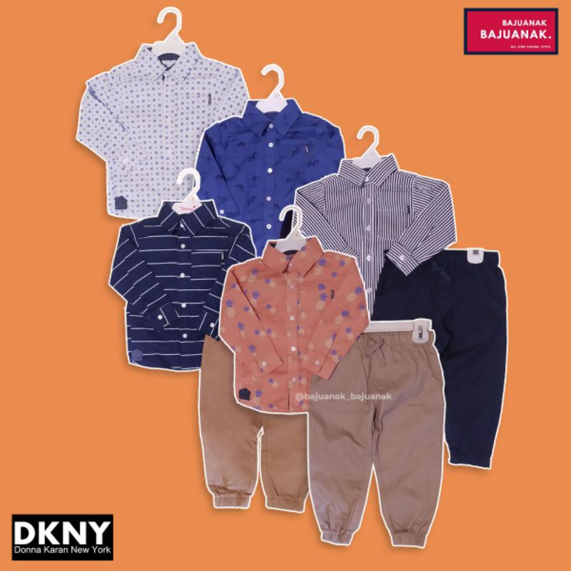 Setelan Anak Import DKNY One Set Baju Original