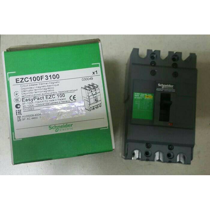 ORIGINAL! MCCB BREAKER mcb schneider ezc  20a-100A 7,5KA-10KA MCCB EZC