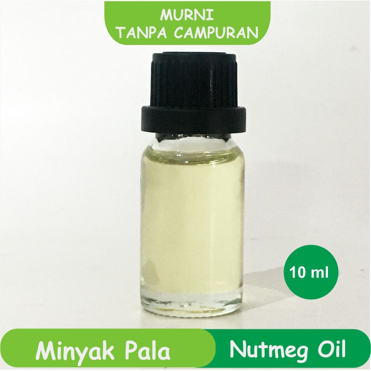 10ml minyak pala murni asli tanpa campuran nutmeg pure essential oil aromatherapy therapeutic grade 