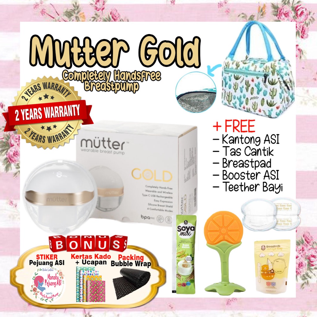 Mutter GOLD wearable Breast Pump Handsfree