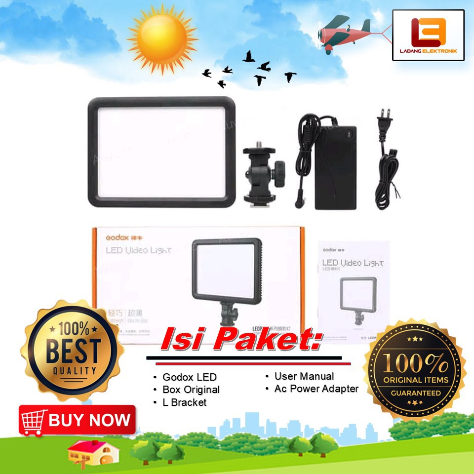 Godox P120C Video LED Light Portable Kamera Vlog - LED ONLY