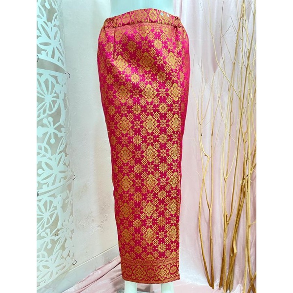 Rok songket span // rok songket jadi // rok instant // rok