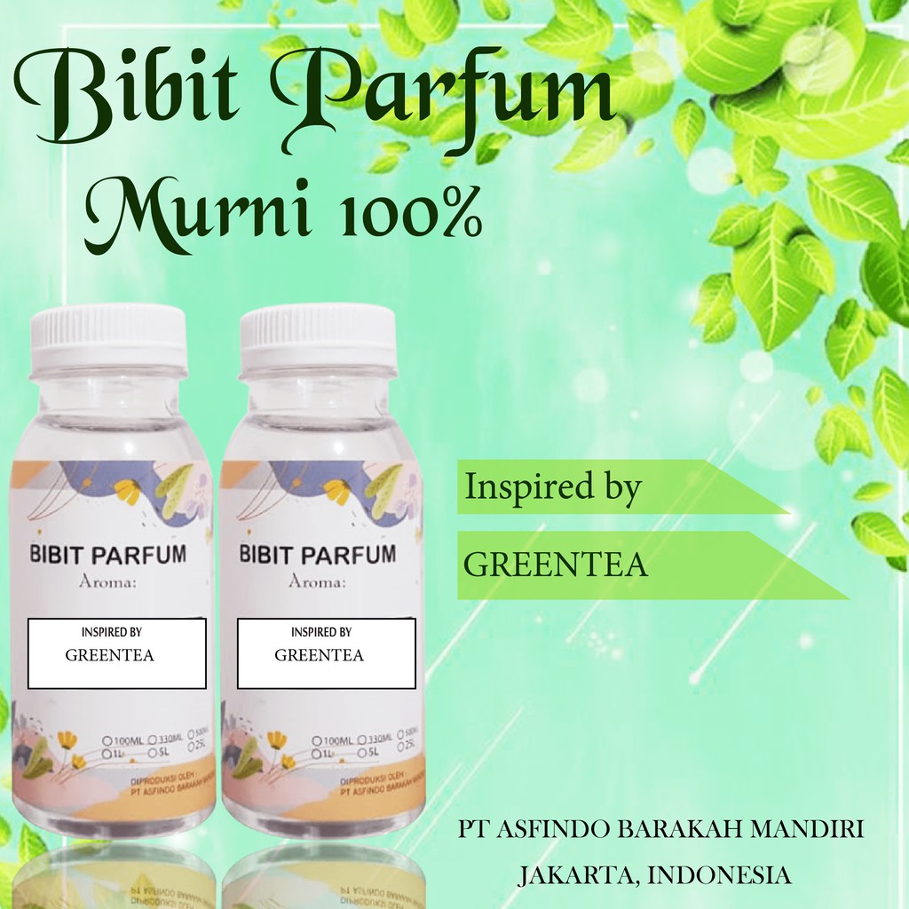 Bibit Parfum Greentea 100 ml (Untuk Parfum Ruangan)