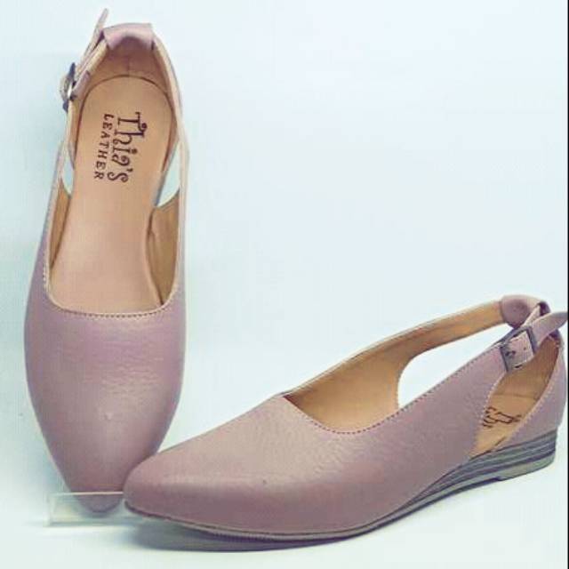 Sepatu  kulit wanita asli garut