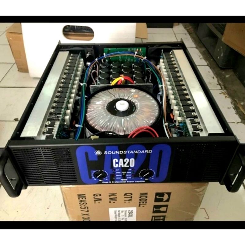 Power Amplifier CA20 / Power Amplifier CA 20 SOUNDSTANDARD (Body Panjang)