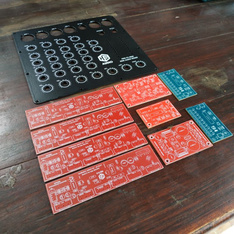 Paket PCB + Panel mixer pro fx