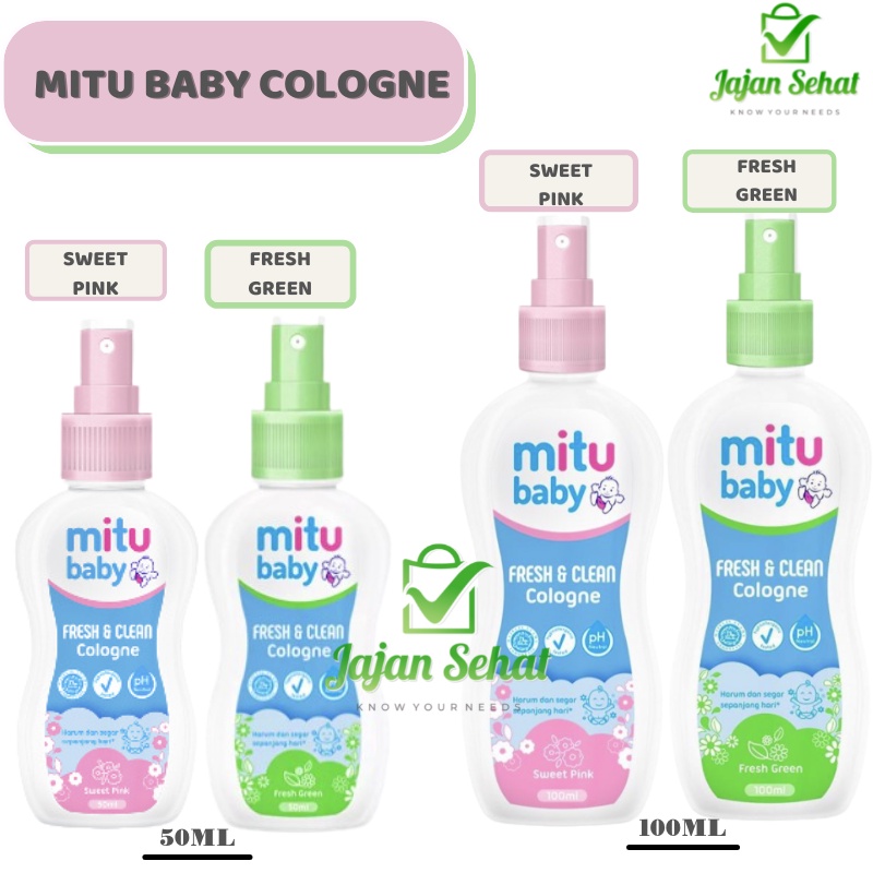 Mitu Baby Cologne 50ml &amp; 100ml