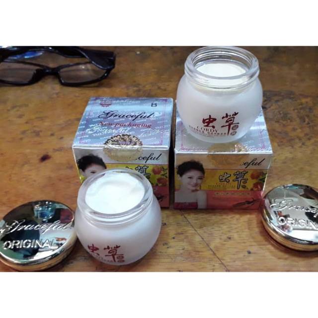 Cream cordyceps graceful kemasan baru yuchunmei