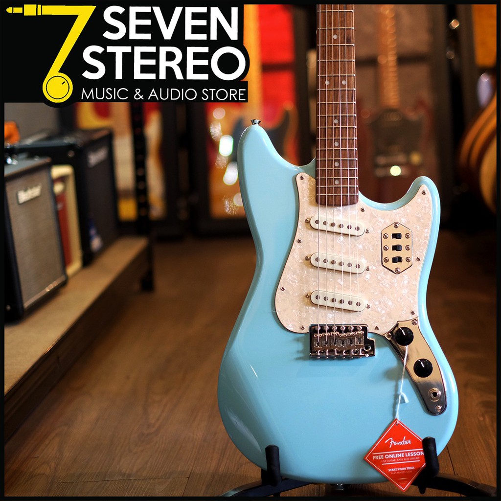 Squier Paranormal Series Cyclone II Telecaster Daphne Blue