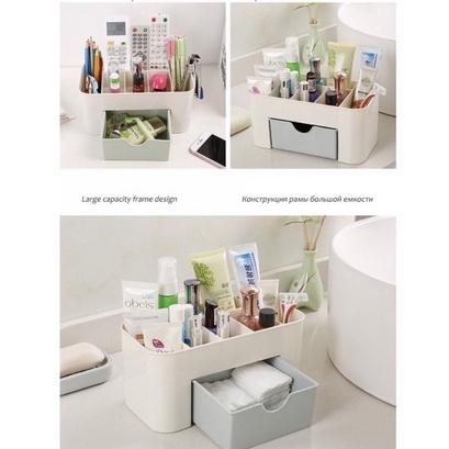 ONLYONE12 Tempat Make Up Kosmetik Perhiasan Aksesoris Organizer Portable / Rak Kosmetik / Rak Makeup Mini / Rak Skincare Mini