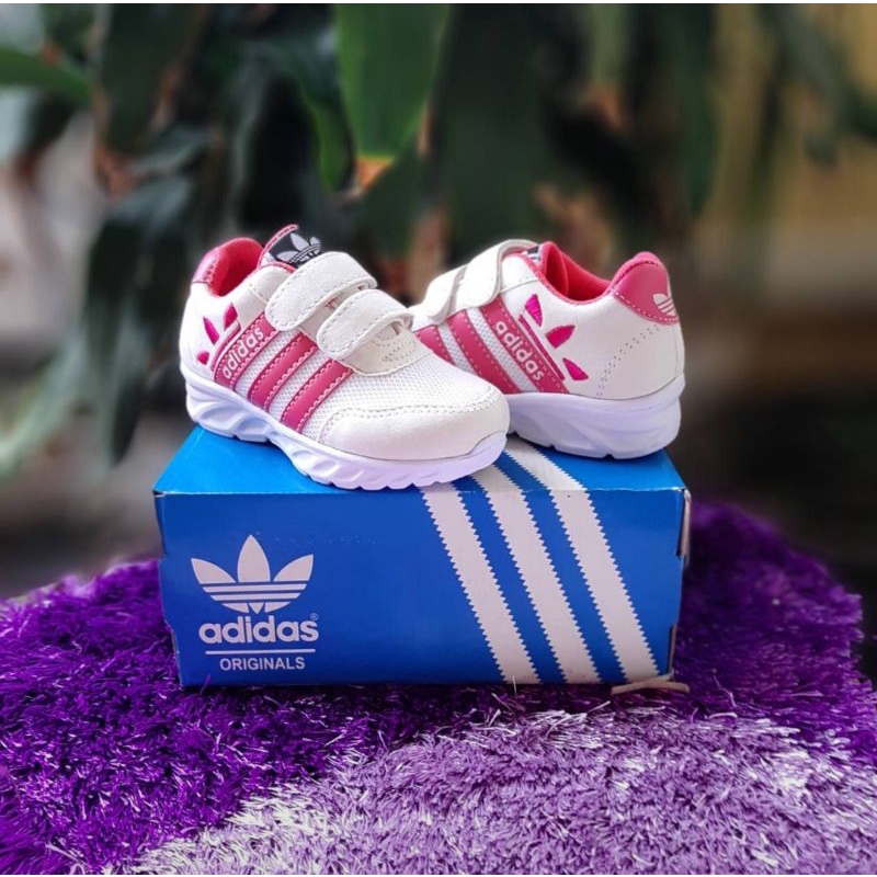 Sepatu Adidas Grade Original Premium Quality Anak Laki Laki Perempuan Sepatu Sneaker Anak Balita Umur 1 2 3 4 5 6 7 8 9 10 Tahun Sepatu Anak import