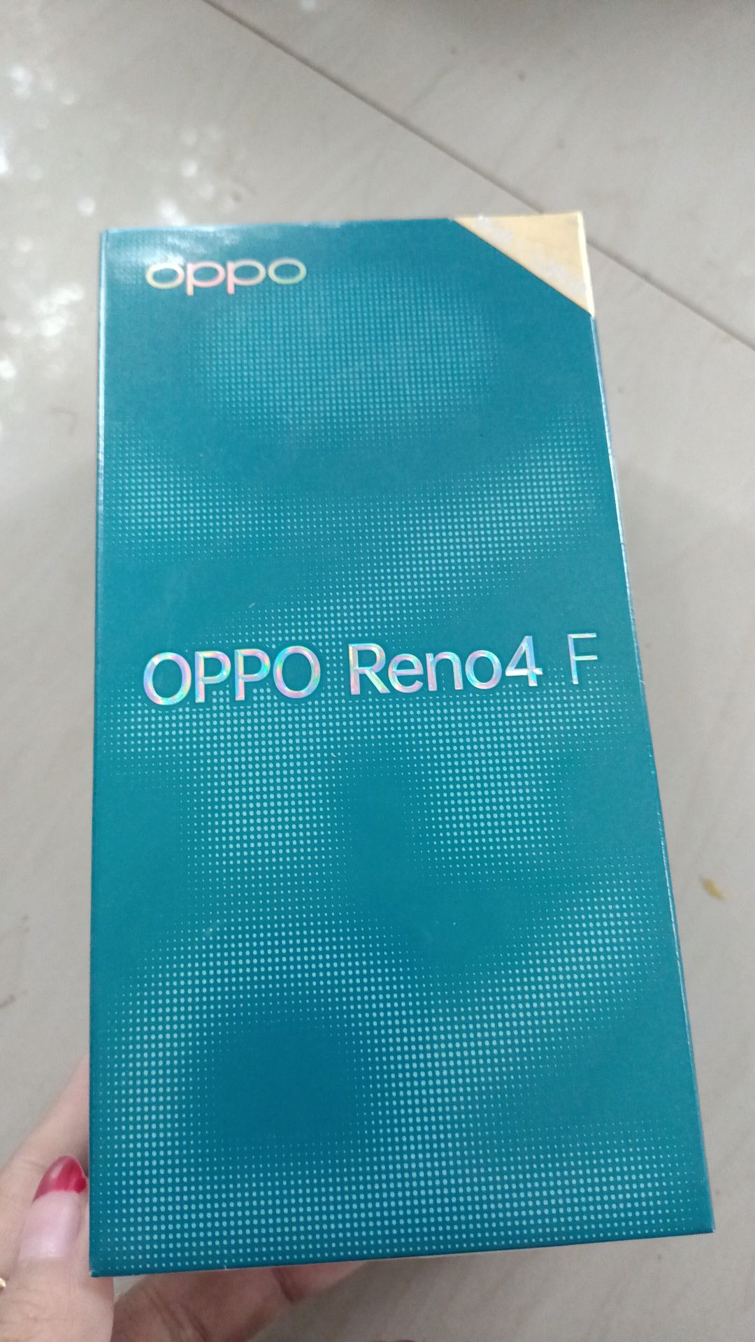 Oppo Reno4 F - Ram 8GB Memory Internal 128GB garansi resmi