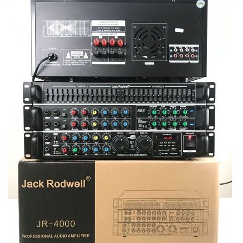 POWER AMPLIFIER JACK RODWELL JR 4000 AMPLI JR4000