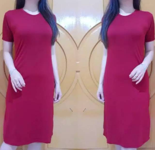 BH 181 Meygrosir dress spandex XL tgn pendek polos