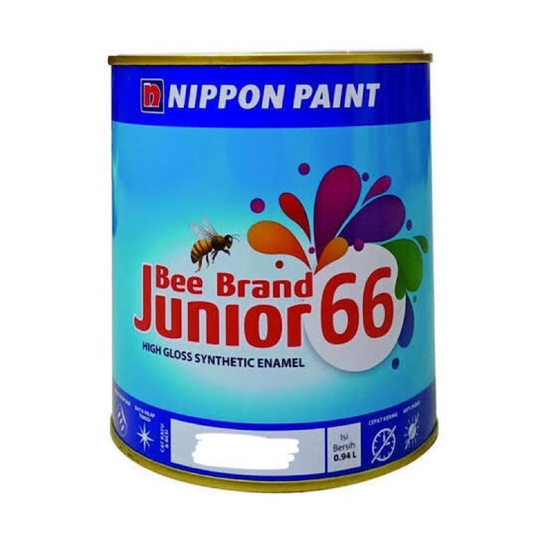

Cat minyak untuk kayu dan besi JUNIOR NIPPON PAINT 1 Liter
