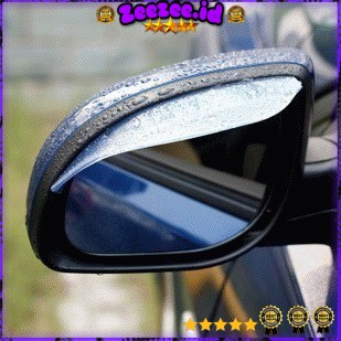 PVC Pelindung Spion Kaca Mobil - RAV4 - Black