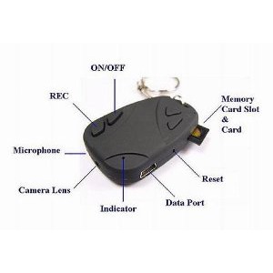 PROMO  Spy Cam Camera Car Key 808 Kamera Mata Mata Model Gantungan Kunci Mobil Murah
