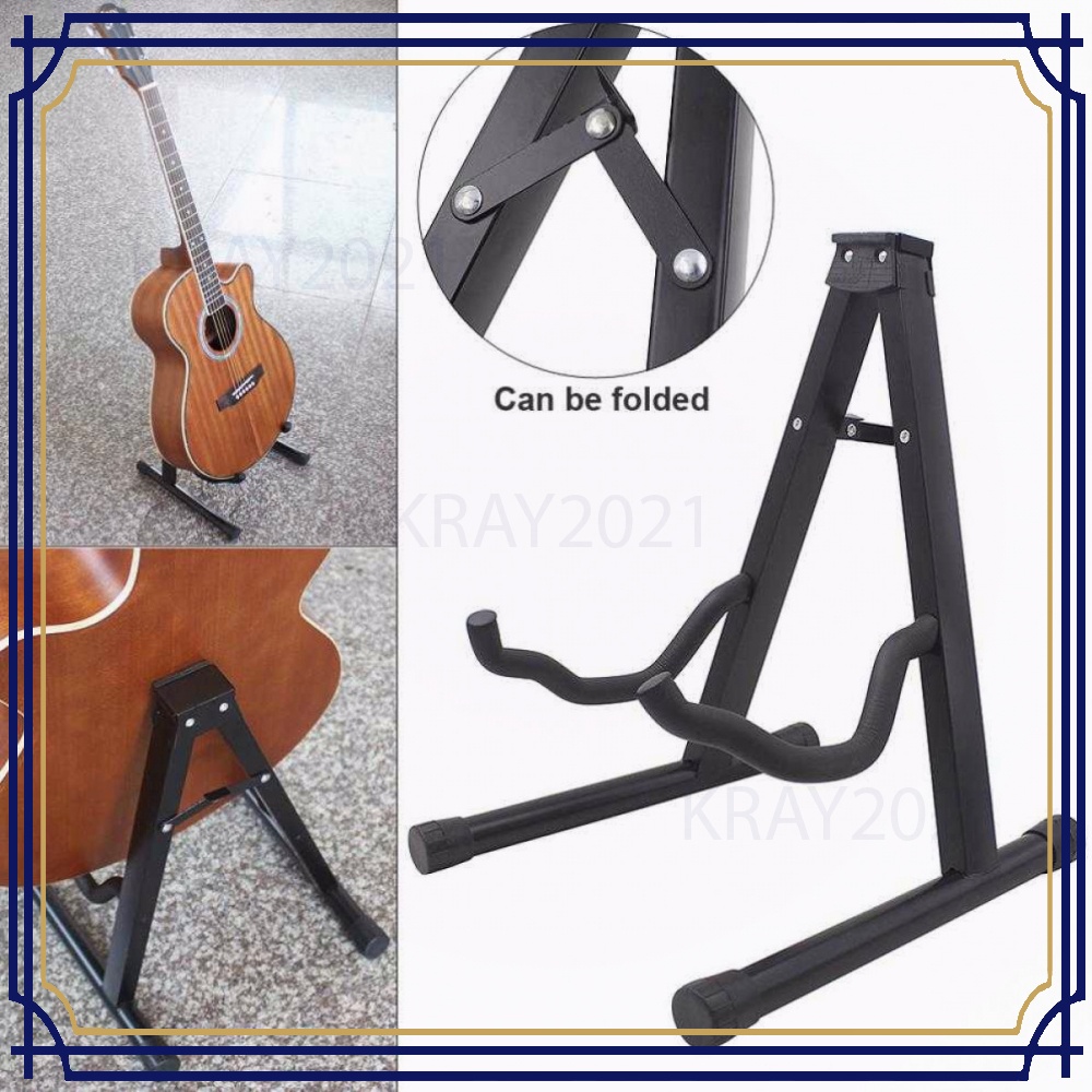 TaffSTUDIO Tripod Stand Gitar Foldable Aluminium Alloy - U9