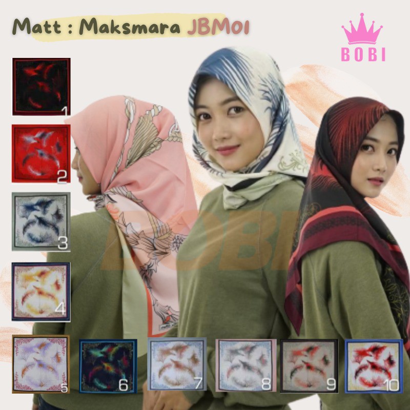 Jilbab Segitiga Mei Chen /  Hijab Variasi Warna / Kode JBM001 s.d JBM004