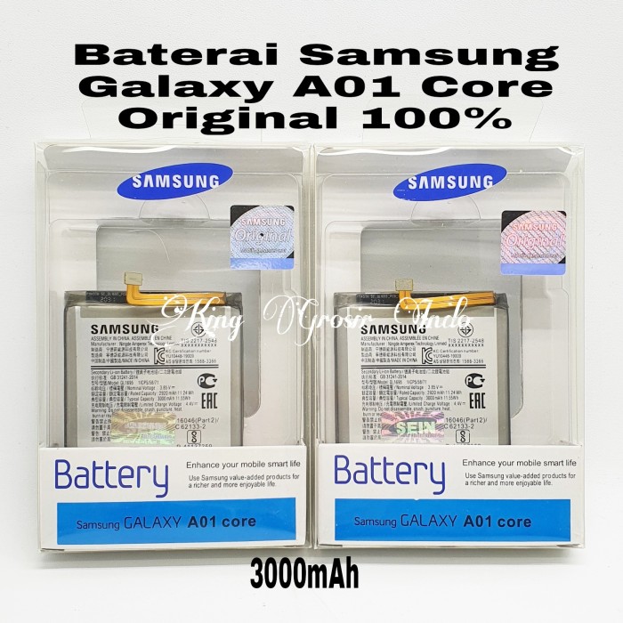 Baterai Samsung Galaxy A01 Core QL1695 Original OEM Battery