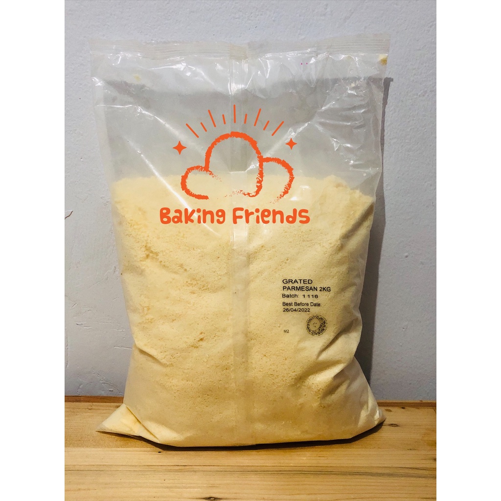 FLORIDIA KEJU PARMESAN BUBUK 2KG/PARMESAN CHEESE GRATED 2KG