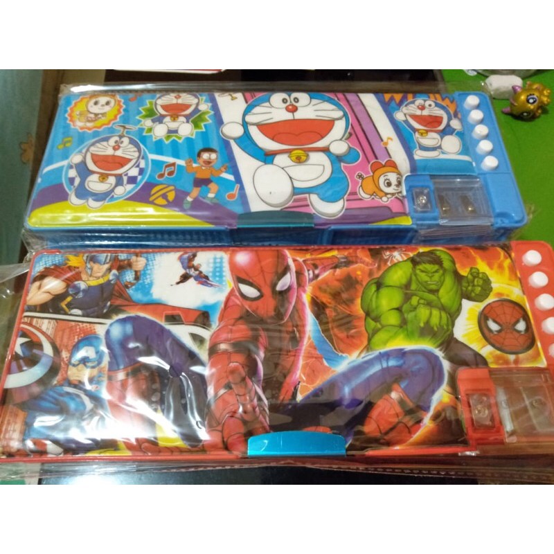 

kotak pensil karakter anak / tempat pensil spiderman