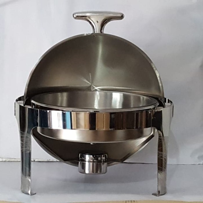 Chafing Dish Roll Top Bulat 6 Ltr Zirafah