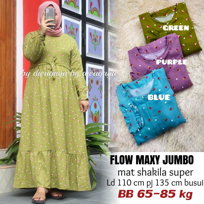 GAMIS JUMBO FLOW BARU SHAKILA