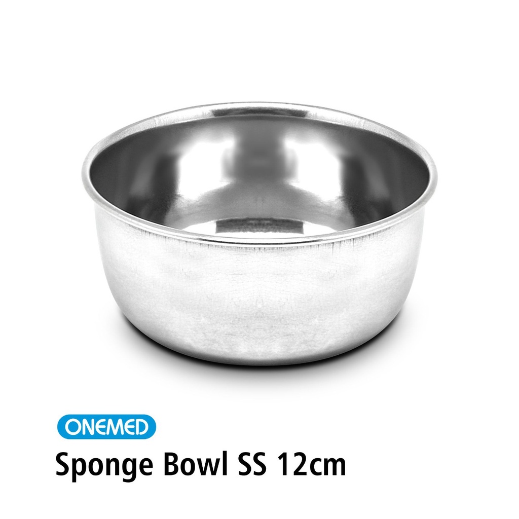 Bowl Sponge Stainless Steel 12 cm OneMed