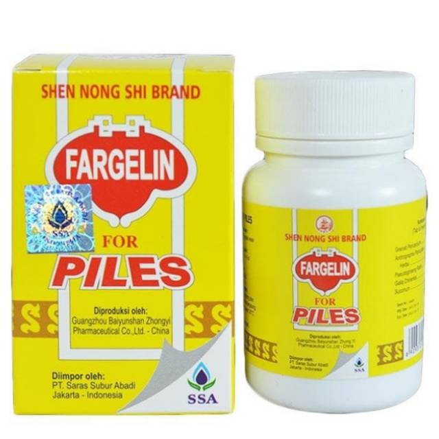 Fargelin obat wasir