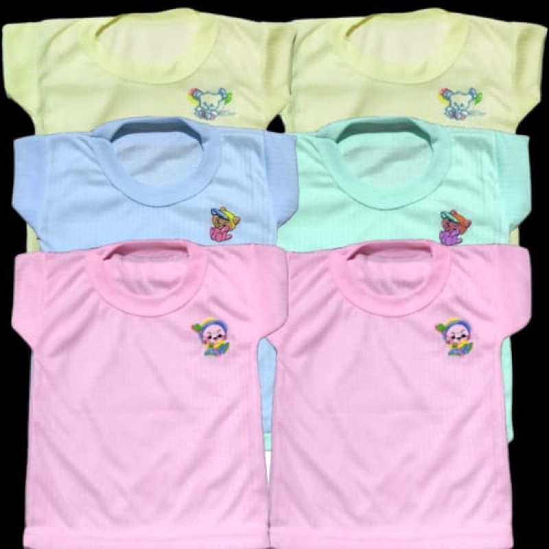 (LUSINAN) KAOS OBLONG BAYI / KAOS DALAM ANAK