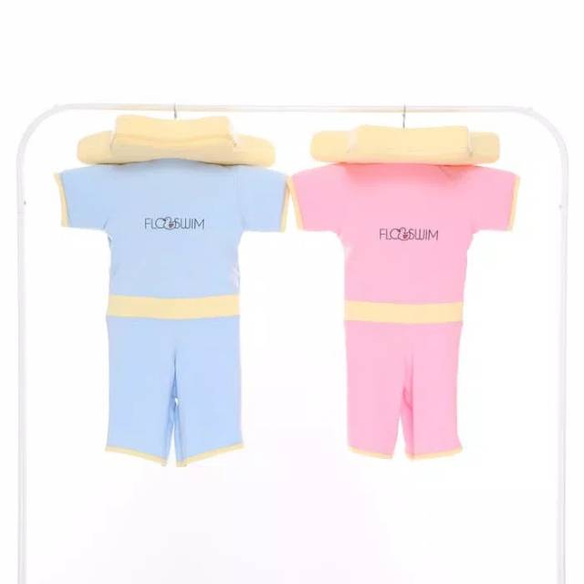 CUDDLEME Floswim S Baju Renang Pelampung Goswim Baby Swimsuit Neckring Baju Renang Bayi Anti Tenggelam