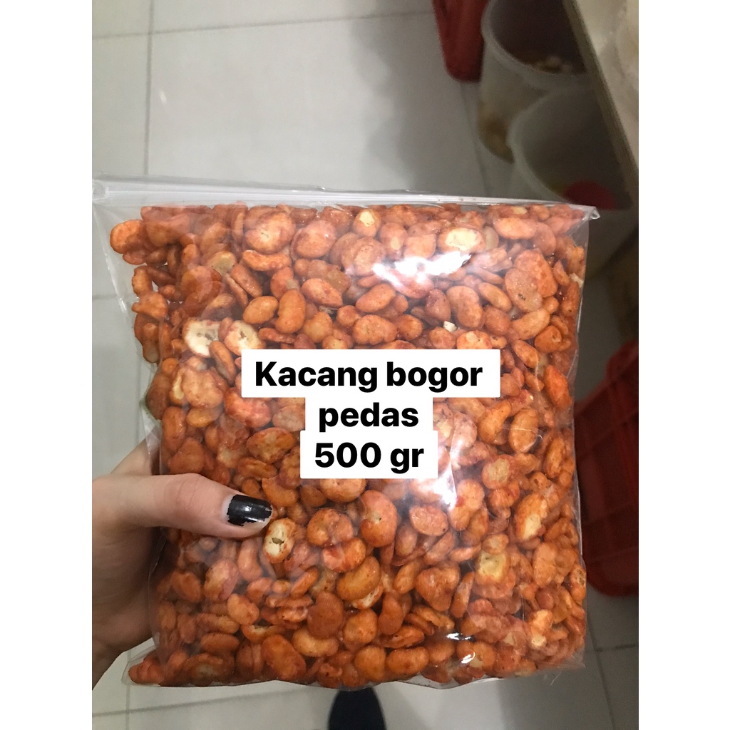 

KACANG BOGOR BALADO 500 GRAM | KACANG BOGOR PEDAS 500 GRAM KACANG KORO PEDAS GURIH SNACKY MEDAN