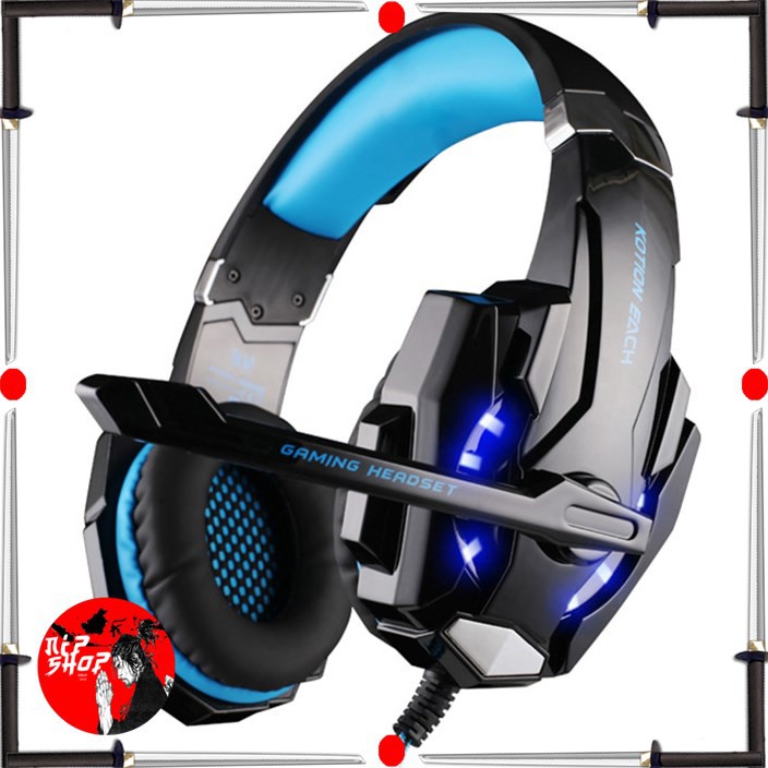 Kotion Each G9000 Gaming Headset Twisted with LED Light