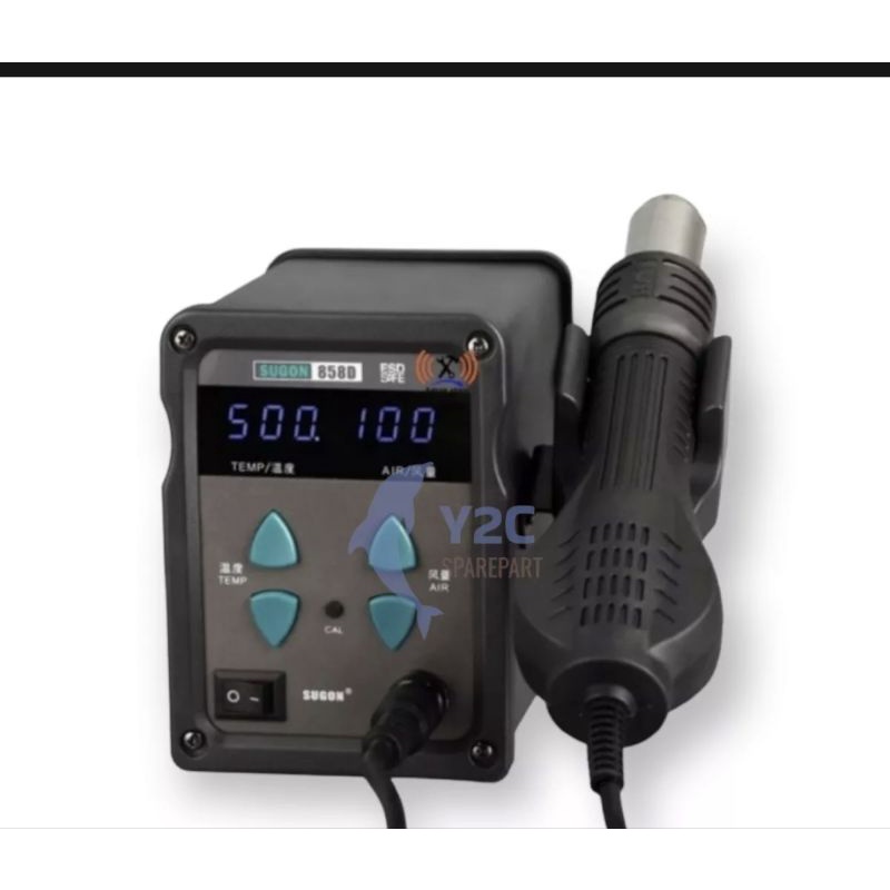 Blower Solder Uap Sugon 858D Digital / Alat Servis Hp