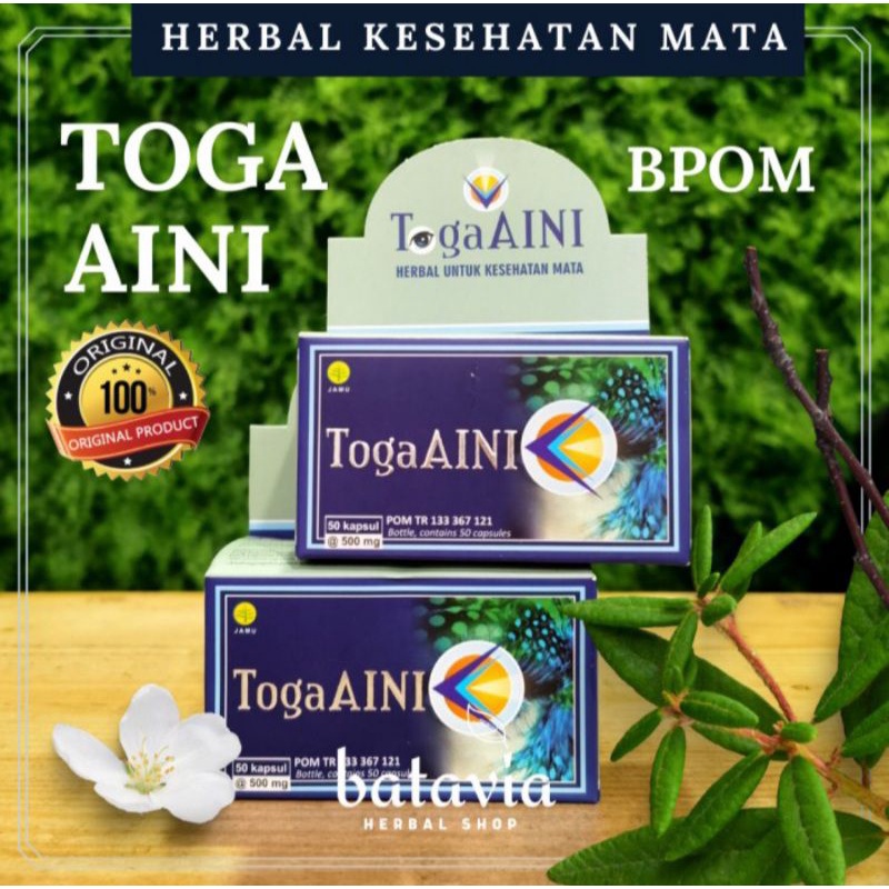 

Toga Aini Kapsul Herbal Obat Mata Sehat 100% Original