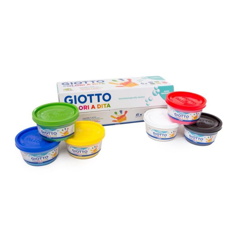 

Giotto Cat Air Fingerpaint Set 6 Warna