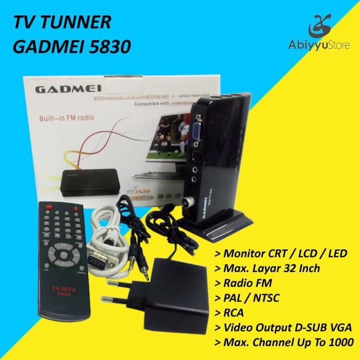 Tv Card | Tv Tunner / Tv Tuner Gadmei 5830 For Monitor Crt/Lcd/Led