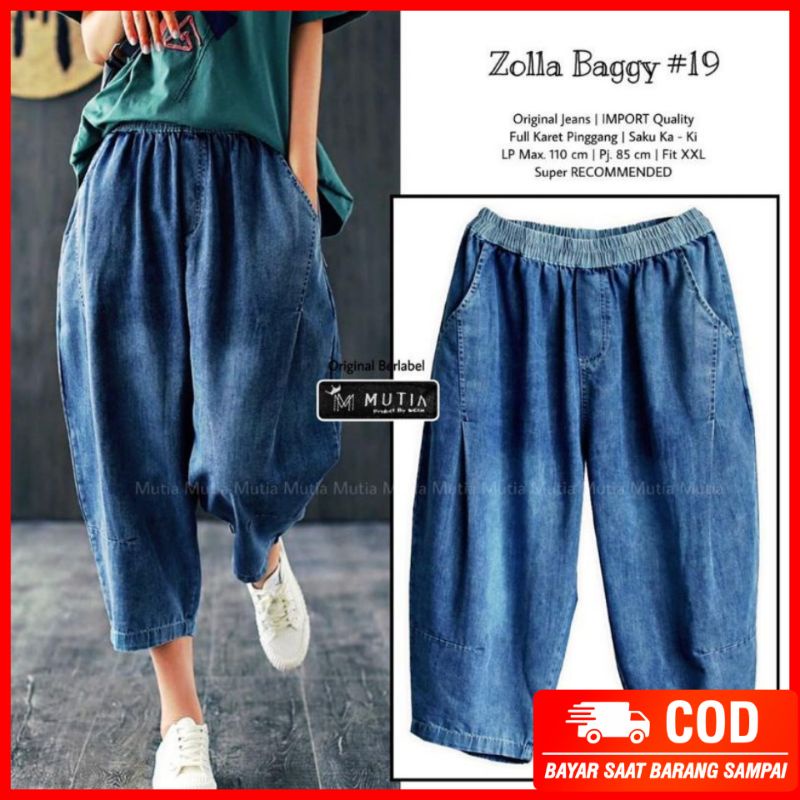 zolla baggy pants / celana jeans korea terbaru super recomended