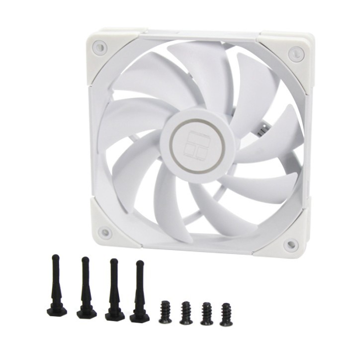 Fan THERMALRIGHT TL-C12-W White 120mm 12cm PWM Fan