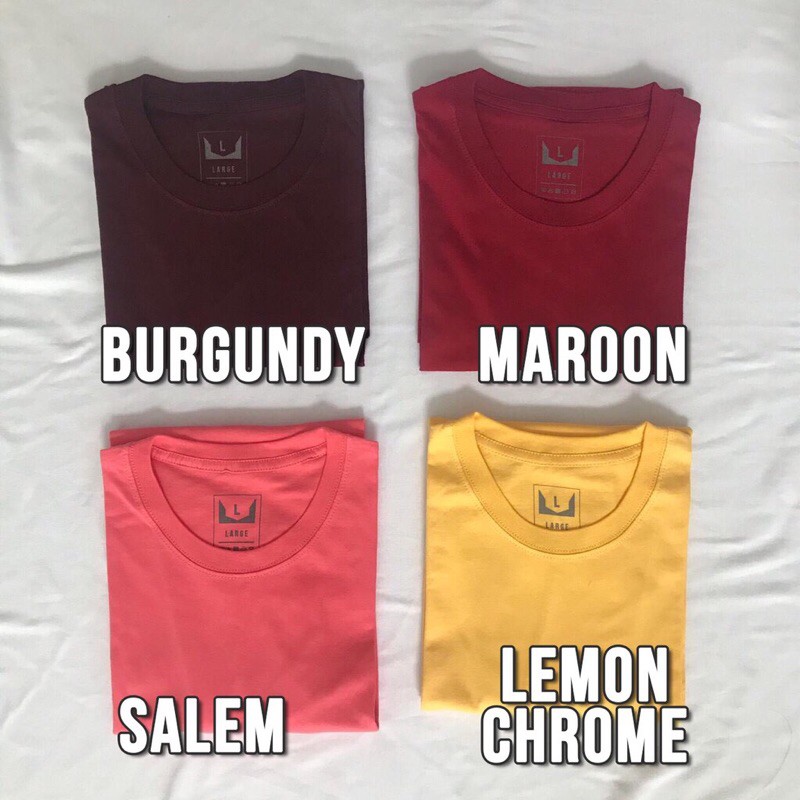 KAOS BASIC UNISEX / TSHIRT BASIC / KAOS POLOS PRIA DAN WANITA / KAOS POLOS PREMIUM