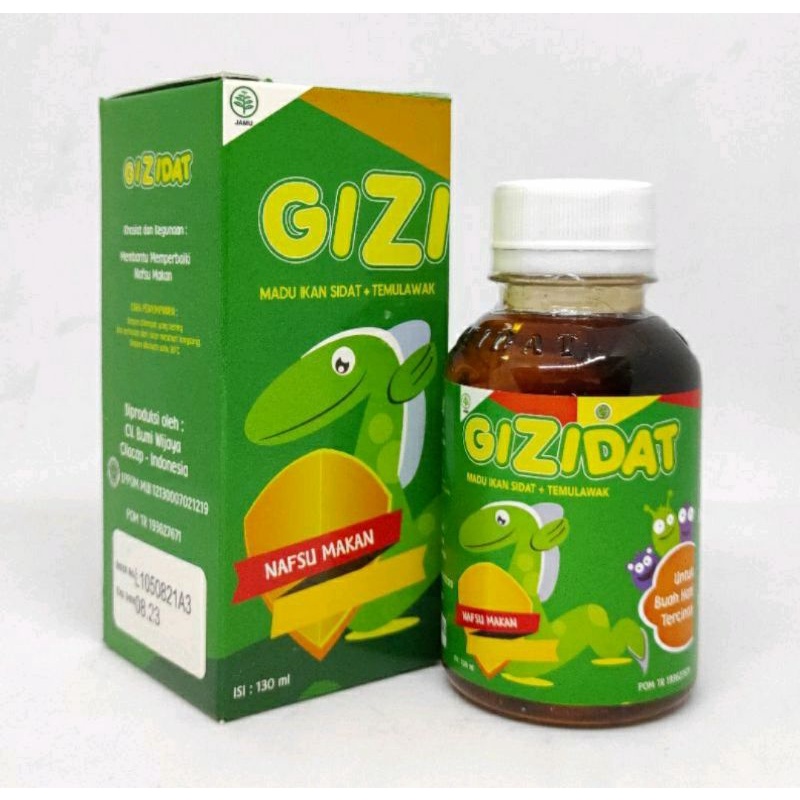 

GIZIDAT Madu Nafsu Makan Anak / Madu Gemuk Badan