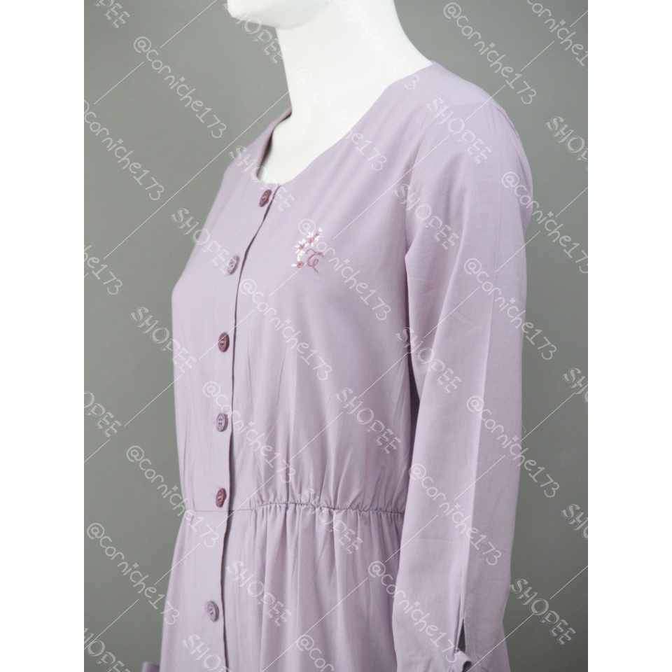 Corniche Gardenia Dress Purple - TB501516