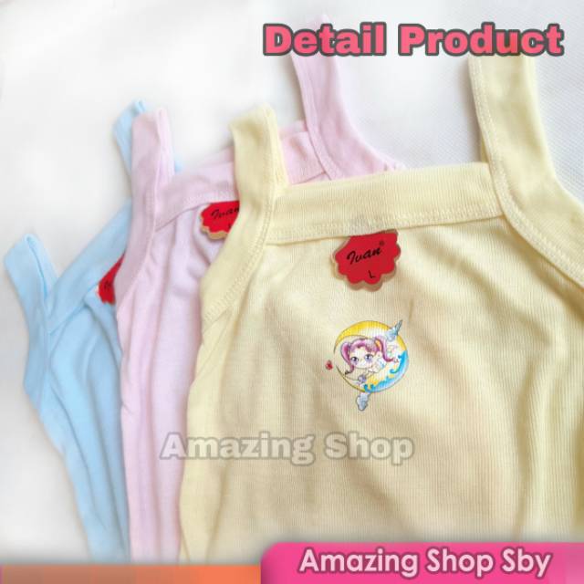 Kaos Dalam Anak Singlet Anak Enji Sablon Amazing Shop