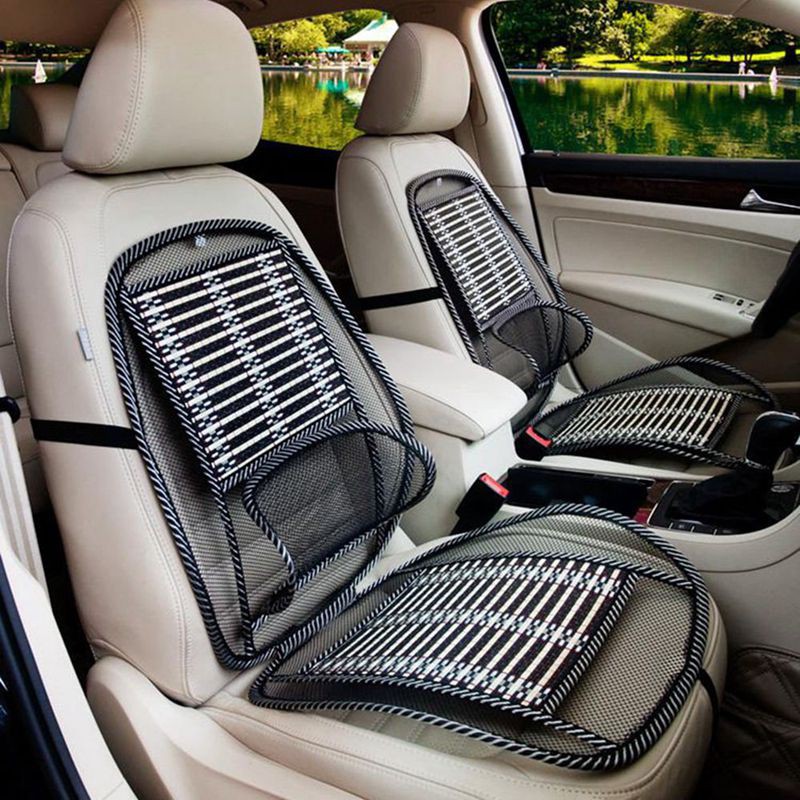 Summer Cooling Lumbar Universal Massage Breathable Car Wire Seat
