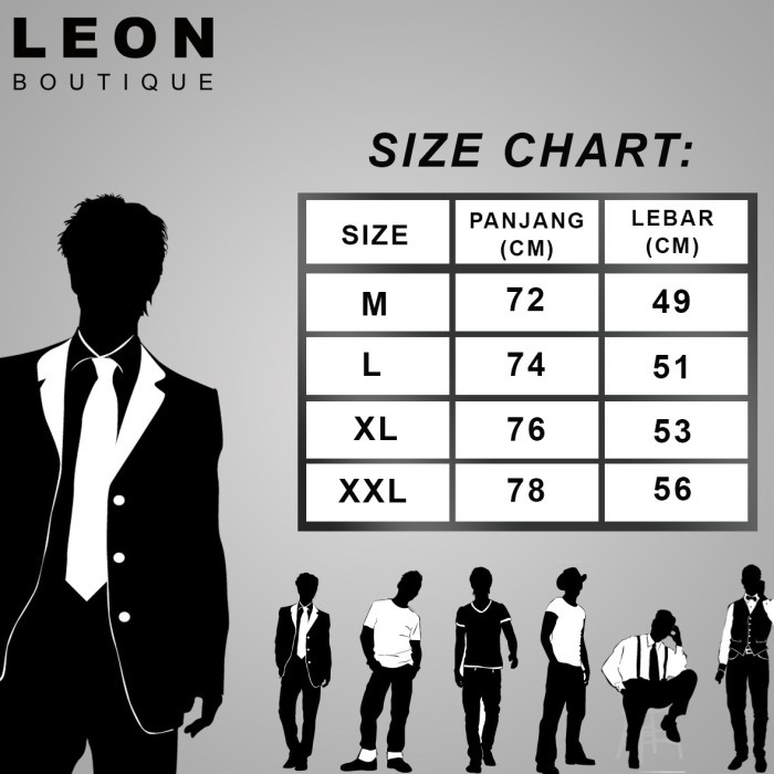 Pria-Denim-Kemeja- Kemeja Pria Denim Blue/Leon/Kmd -Kemeja-Denim-Pria.